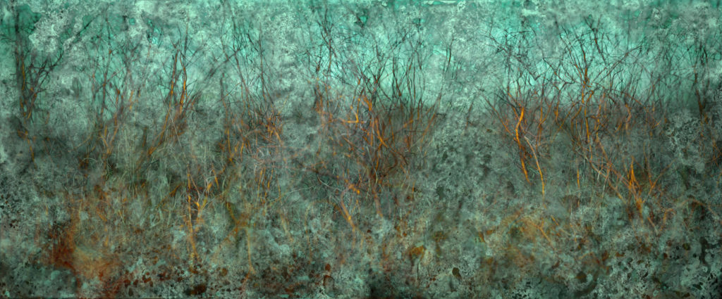 Árpád Polgár, Transient topography, Fleeting gardens n° 9 season 1, 2020. Edition of 3 + 1 artist print (all sizes included). Small size approx. 169x70cm, 10’000.- CHF, Big size approx. 230x95cm, 13’000.- CHF.